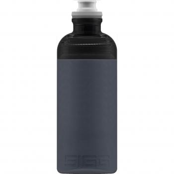 Botella de agua Sigg SIGG HERO Antracita, botella de agua deportiva, 0.5 L, apilable, polipropileno, sin BPA, gris oscuro, gris, 0.5 L, 8693.70
