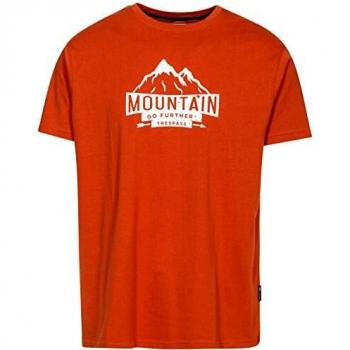 Trespass Hombres Peaked Camiseta con Estampado de Pecho Gents/Adultos para Exterior/Diversión/Deportes/Ocio