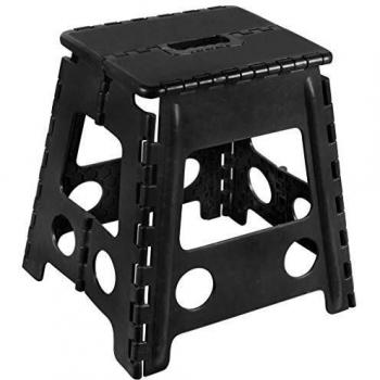 Ayuda Plegable para Montar a Caballo Waldhausen, Color Negro
