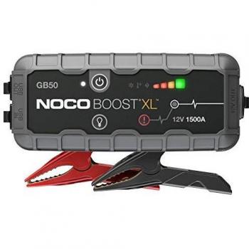 NOCO Boost XL GB50, Arrancador de Batería UltraSafe 1500A 12V, Cargador de Booster Profesional y Cables de Arranque de Coche por Gasolina de hasta 7 litros y Motores de Diésel de hasta 4 litros