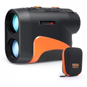 TACKLIFE Telémetro de Golf, MLR04, Telescopio monocular Aumento de 6x24 mm, Medición de Distancia de hasta 656yd / 600m, Recubrimiento Multicapa Completamente óptico