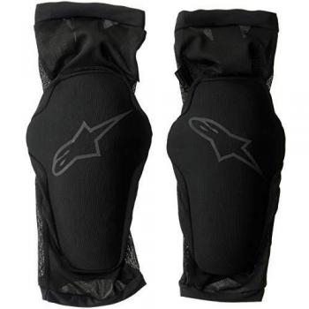Alpinestars Paragon Plus Black Knee Protectors (Medium)