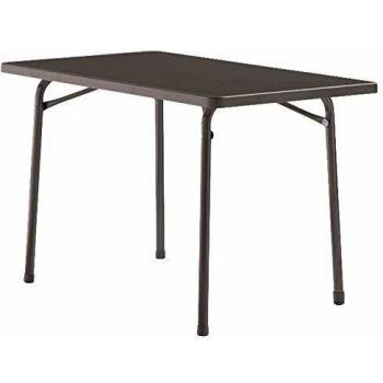 Sieger 220/G - Mesa plegable, armazón de acero y tablero de resina mecalit-pro imitación pizarra