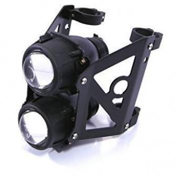 Streetfighter Moto Dual Apilados Proyector Faro Set Marca E Para 46mm-47mm Tenedores