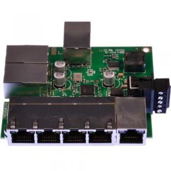 Brainboxes Industrial Embeddable Ethernet 8 Port Switch