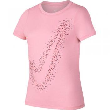 Nike G NK Dry tee Polka Dot Burst - Camiseta, Niña, Rosa