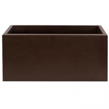 Jardinera Wellhome RODR-I 60x20cm Blanco de Polietileno | Fácil Limpieza | Resistente a Impactos | Interior y Exterior | 100% Reciclable | Ligera y de Peso Ligero | Cap