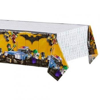 Cubierta de plástico para mesa con diseño de DC Comics LEGO Batman, 1,2 x 1,8 m