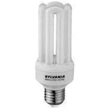 Luz CFL Tubular Mini-Lynx 20W E27 Calida Rápido Inicio Satinada