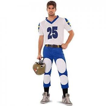 Disfraz de Quarterback o Jugador Rugby para hombre