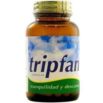 Tripfan 60 Cápsulas, 400mg, Sin Gluten - Artesania Agricola y Plantis para Tranquilidad y Descanso