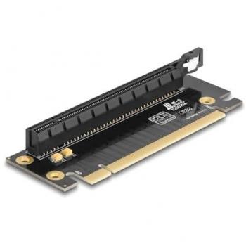 Adaptador Riser PCI Express 3.0 x16 macho a x16 ranura 90° izquierda Delock 81296