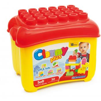 Clemmy Plus - Cubo con 30 bloques