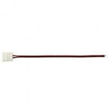 Cable con conector push para tira LED flexible - 10 mm - 1 color