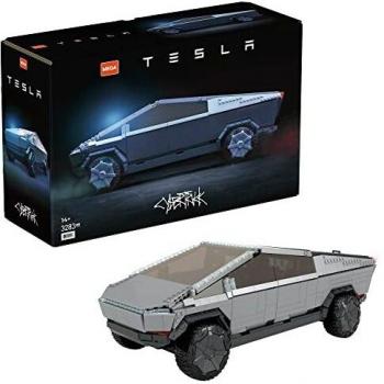 Kit de Construcción Mega Construx Tesla Cybertruck - 3283 Piezas, Juego para Niños a Partir de 14 Años y Coleccionistas