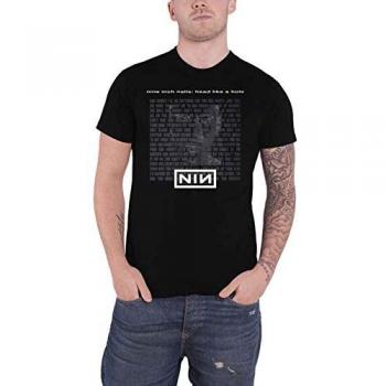Nine Inch Nails Head Like A Hole Black Men's T-Shirt, S-XXL, Short Sleeve