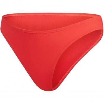 Speedo - Bañador de mujer de natación Solid Scoop Bottom en color rojo, talla XXS