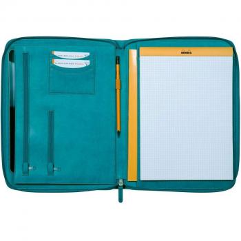 Cartera con cremallera - Conferencia - Rhodia 168119C - Grande - 25,5x34