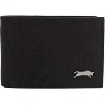 Slingbag Düsseldorf - Cartera para hombre  Negro negro Handliche Geldbörse, gut geeignet für die wichtigsten Sachen.