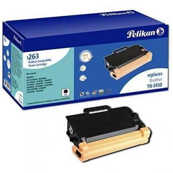 Tóner Pelikan Brother TN-3430 (BK) - Compatible, Alto Rendimiento