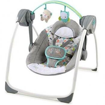 Ingenuity Compact Electric Baby Swing - Fanciful Forest