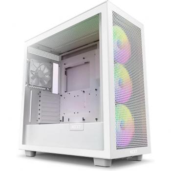 NZXT H7 Flow RGB Midi Tower White
