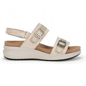 Sandalias Cuña Fluchos F1650 de Piel y Suela de PU