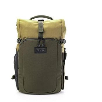 Tenba Fulton V2 10L Dual-Tone Backpack for Mirrorless/DSLR Cameras in Olive/Tan
