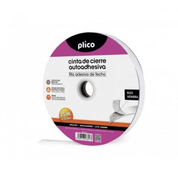 Cinta autoadhesiva Plico hembra 20mm x 25m