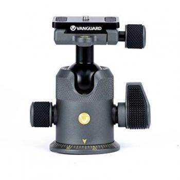 Vanguard Alta BH-250 - Rótula de Bola para trípode, soporta hasta 20kg, Color Negro y Gris