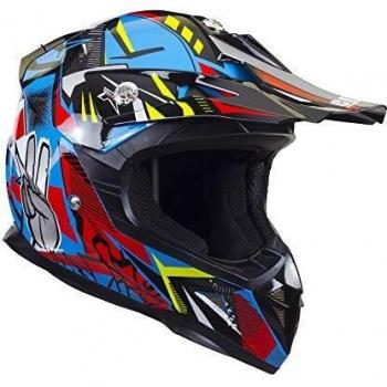 Casco Integral CGM 209G Winner Azul para Niños 47-48 cm
