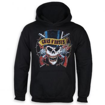 Guns N' Roses Men's Hoodie - Top Hat Design - ROCK OFF