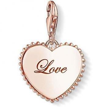 Thomas Sabo - Charm de Plata de Ley 925 con Cierre en Rosa