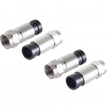 Conector de compresión F Shiverpeaks BS15-300114 para cable de 7 mm - Paquete de 2 unidades