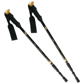 Bastón de trekking telescópico unisex Nils NW-TK19, 50% carbono
