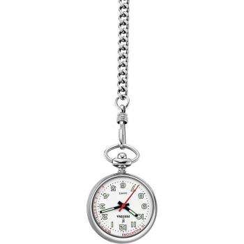 Reloj de Bolsillo Festina F2034/1 para Mujer con Esfera Blanca y Caja de Acero Plateado