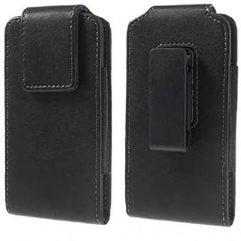 Funda Cinturón con Clip Giratorio 360 y Cierre Magnético para KIANO ELEGANCE 6.1 PRO (2019) - Negra