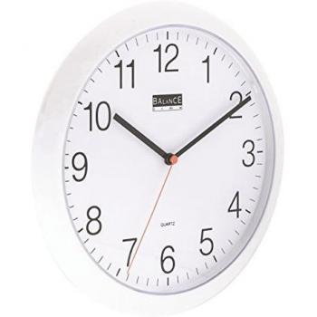 Balance 506733 Mechanical wall clock Círculo Color blanco - Reloj de pared