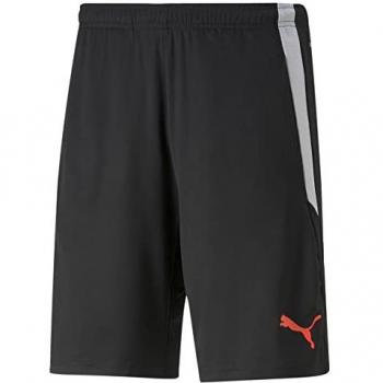 Pantalones Cortos Puma Teamliga 2 Negro, Ropa Hombre, Modelo TeamLIGA, Diseño Deportivo, Bolsillos Abiertos