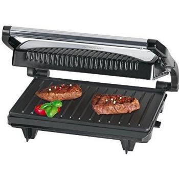 Bomann MG 2251 CB - Grill de asar con carcasa de acero inoxidable, 700 W
