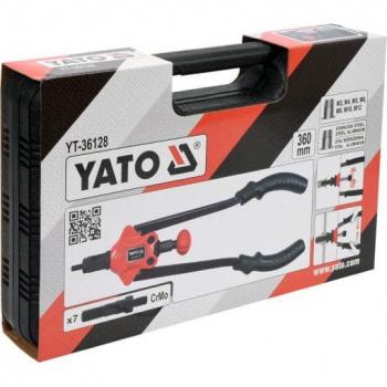 Yato YT-36128 Remachadora Pinza para remaches M3-M12 360 mm
