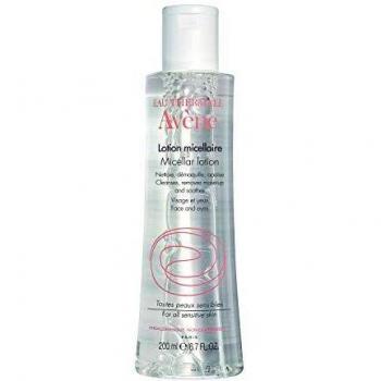 Avene Micellar Lotion 200ml - Cleansing and makeup removing micellar water, suitable for sensitive skin, hypoallergenic, fragrance-free, enriched with Avène Thermal Spring Water for soothing properties
