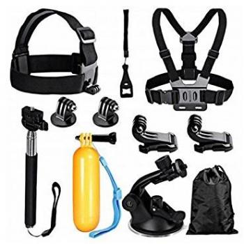Overnis 56113 Mini Action Camera Kit, Adultos Unisex, Multicolor, Talla única
