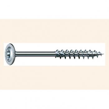 Tornillo para madera con cabeza torx galvanizado, arandela 8x240 unitario con etiqueta