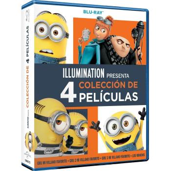 Pack: Gru 1-3 + Minions [Blu-ray]