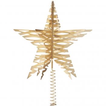 Stelton Tangle Árbol de Navidad Estrella, latón