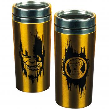 Marvel Avengers Infinity War Taza Viaje, Acero Inoxidable, 0 cm