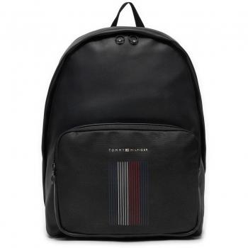 Tommy Hilfiger Foundation Dome Men's Backpack - Black, ONE SIZE, Autumn/Winter Collection, 45 cm Laptop Compartment