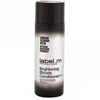 Label.M Acondicionador Rubio Iluminador 200 ml - Acondicionador para cabello rubio, iluminador, proporciona hidratación y brillo, presentación de 200 ml