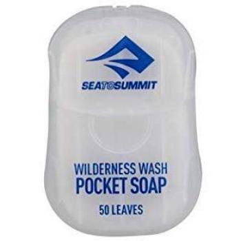SEA TO SUMMIT Wilderness Wash Pocket Soap - 50 Leaf Travel Soap Sheets